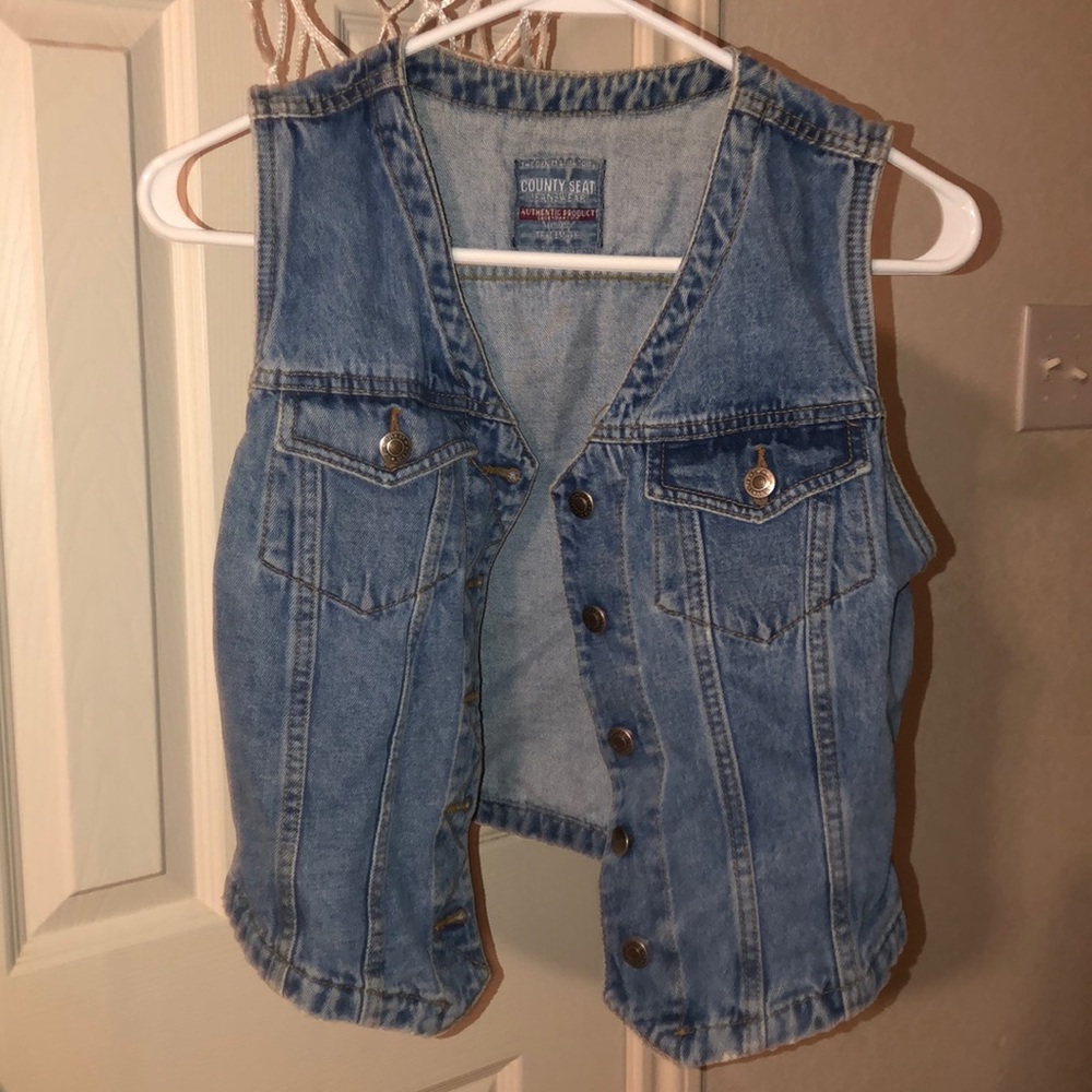 jean vest